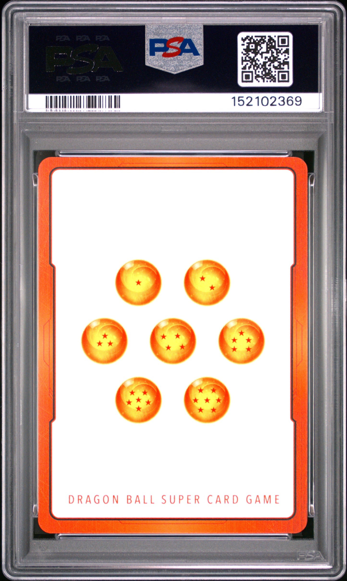 PSA 10 - Energy Marker E-04 DB Sparking! Zero JPN Fusion World - DBS