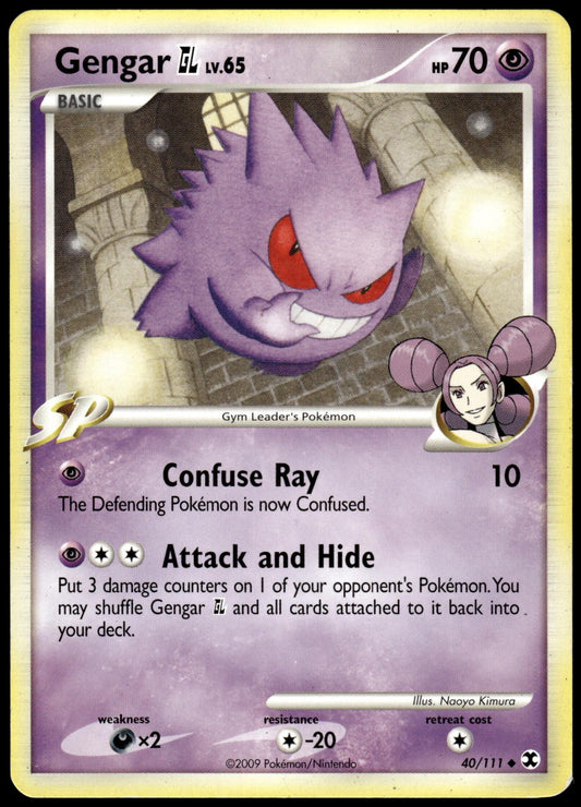 Gengar GL 40/111 Platinum Rising Rivals Pokemon [PL] (1)