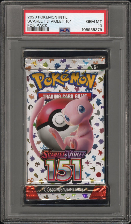 PSA 10 - Scarlet & Violet MEW English 151 Foil Pack - Pokemon