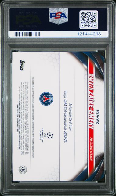 PSA 10 - Zaire-Emery Topps Chrome Future Stars 23-24 - Football