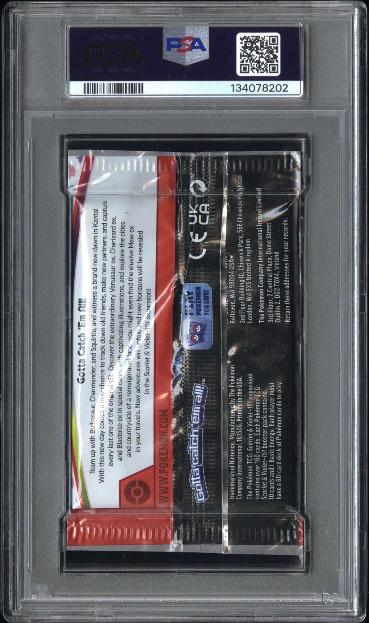 PSA 8 - Scarlet & Violet MEW English 151 Foil Pack - Pokemon
